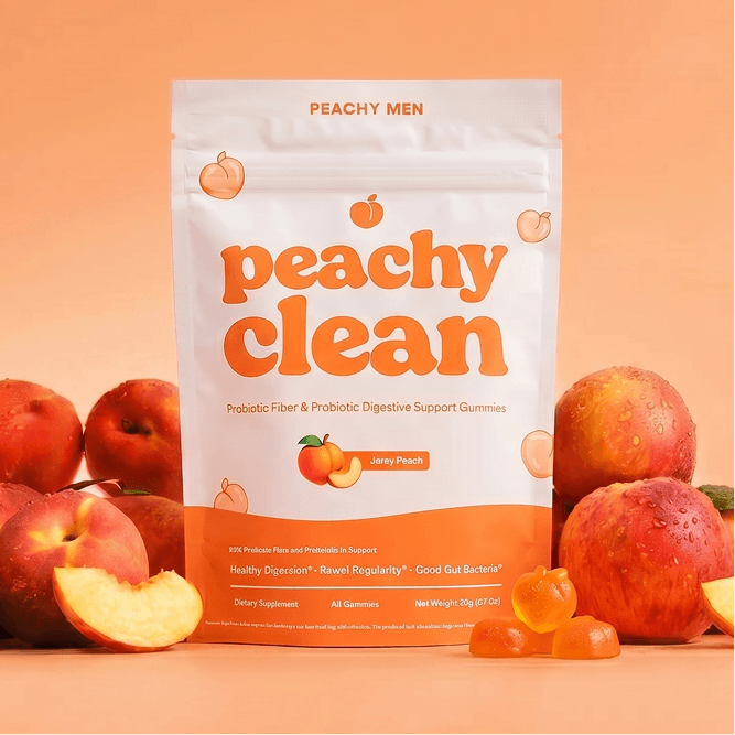 Peachy Clean Fiber Gummies