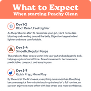 Peachy Clean Fiber Gummies