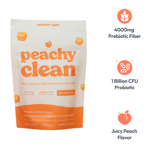 Peachy Clean Fiber Gummies